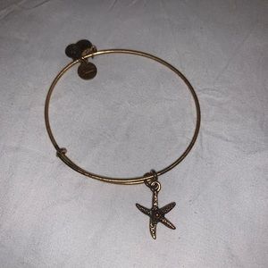 Alex and Ani Starfish Gold Bracelet
